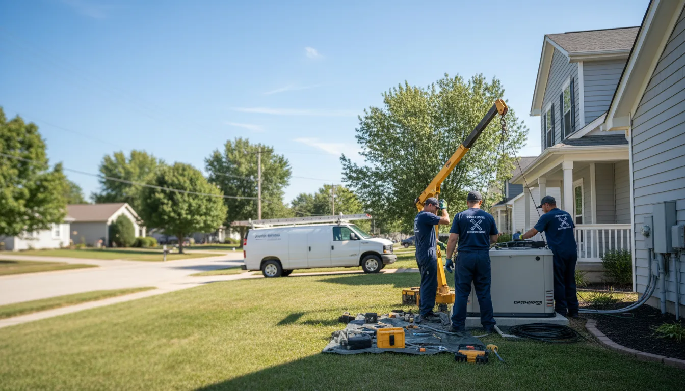 Generator Installation in Heath Springs, SC near me
